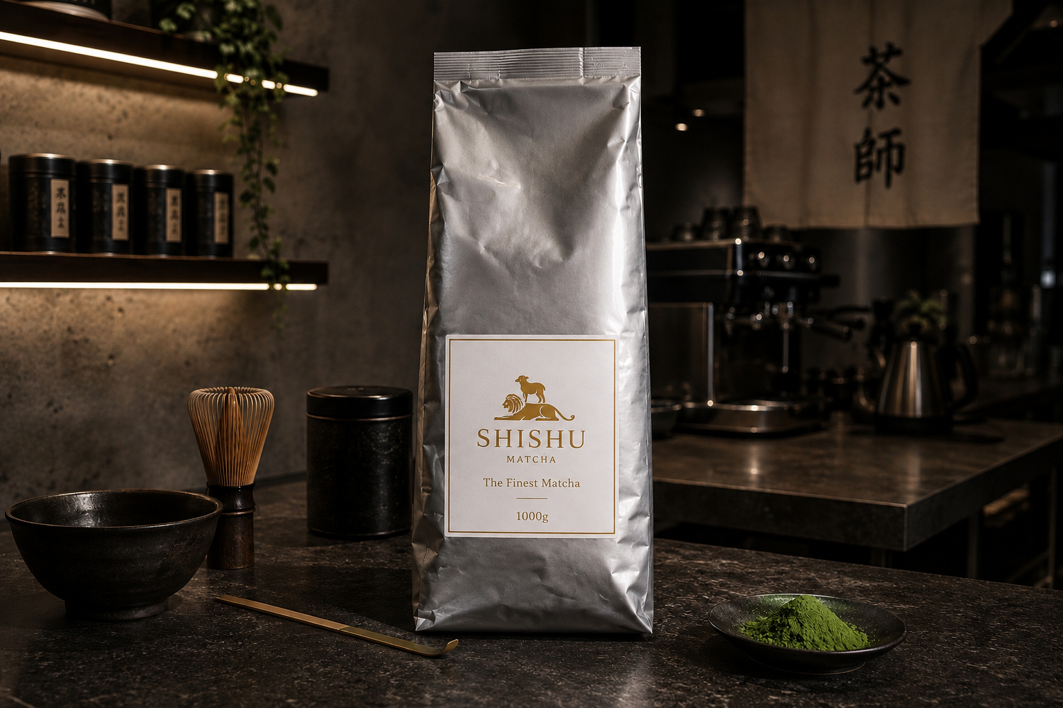 Finest Chashi 1kg — Shishū premium matcha from Yame