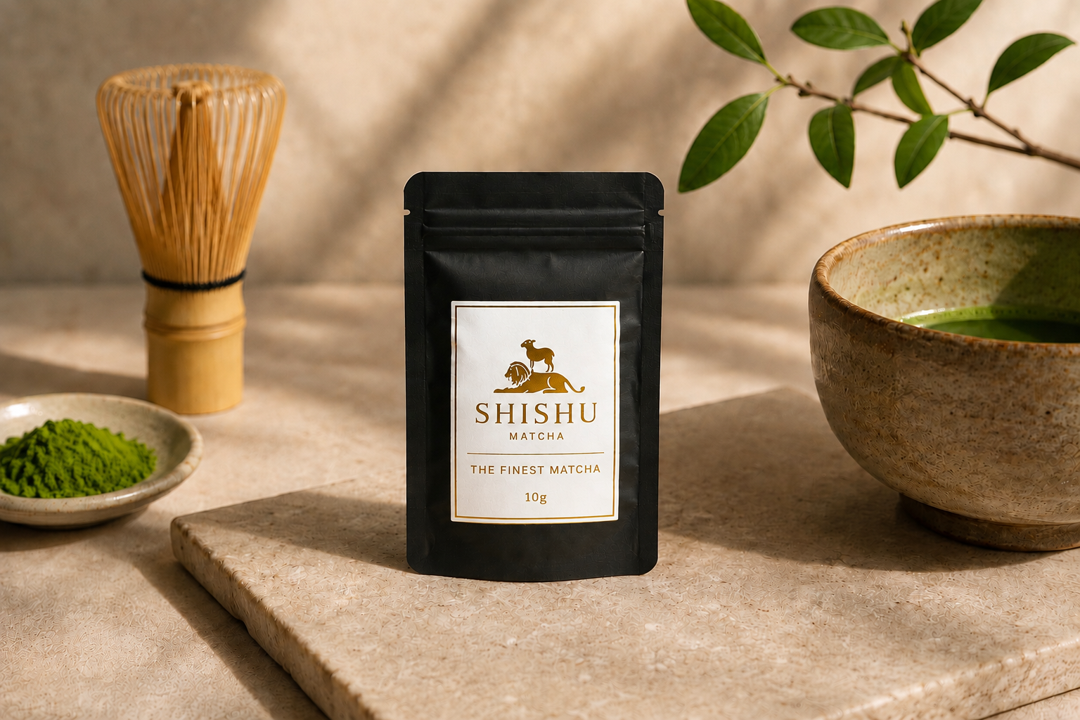 Finest Discovery 10g — Shishū premium matcha from Yame, Fukuoka