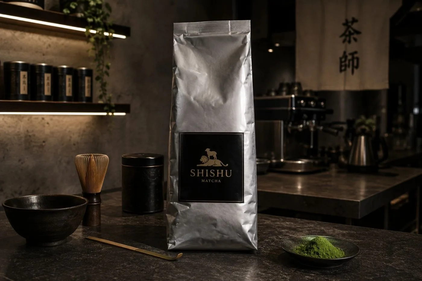 Chashi 1kg — Shishū premium matcha from Yame