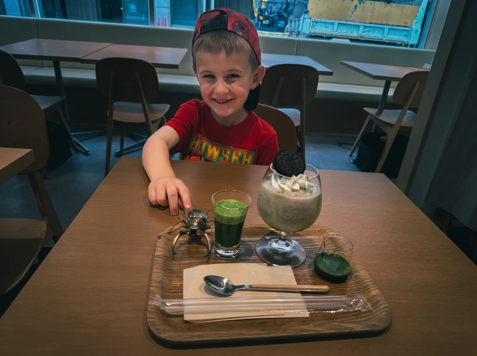 Matcha enjoyed slowly — a quiet moment with Shishū Matcha